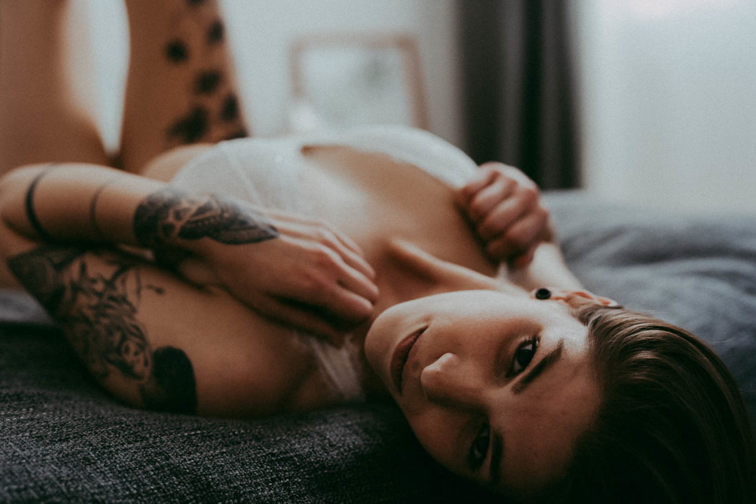 Erotische und sinnliche Fotos in Unterwäsche
